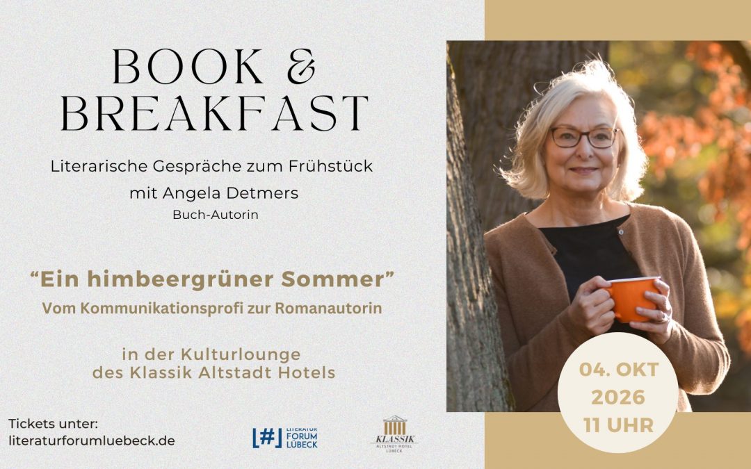 BOOK & BREAKFAST: Zu Tisch mit Angela Detmers