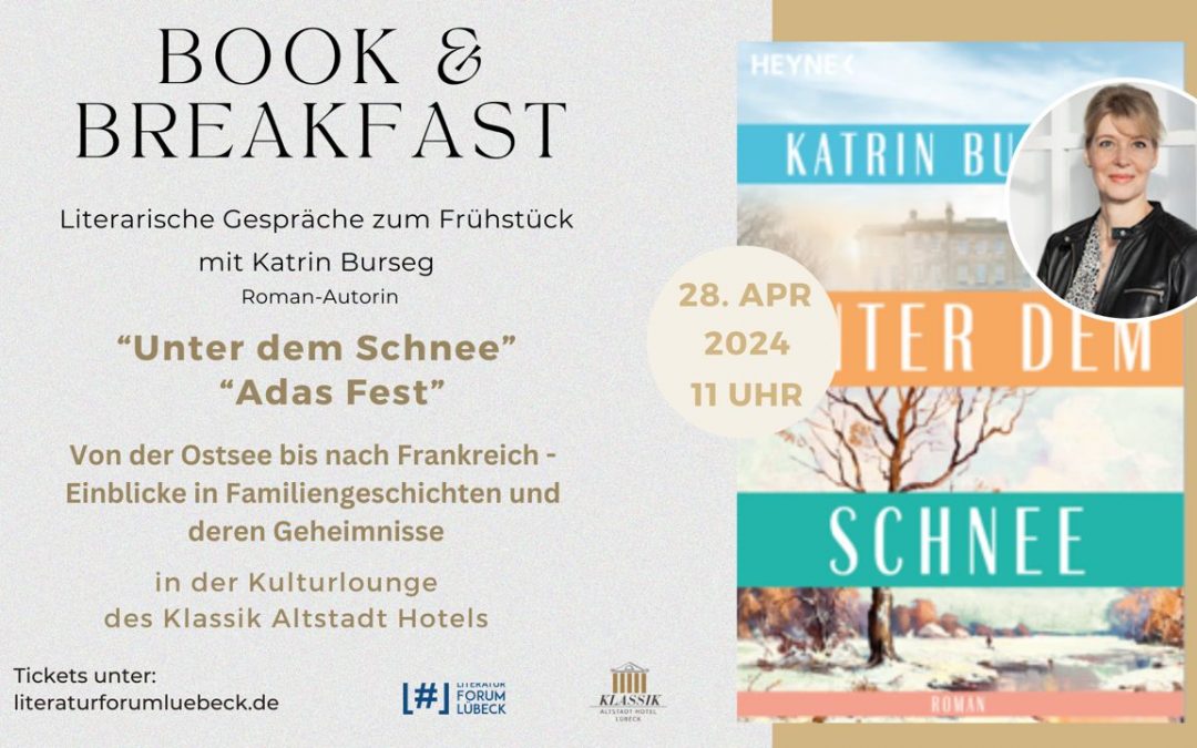 Book & Breakfast: Katrin Buseg und Anja Marschall